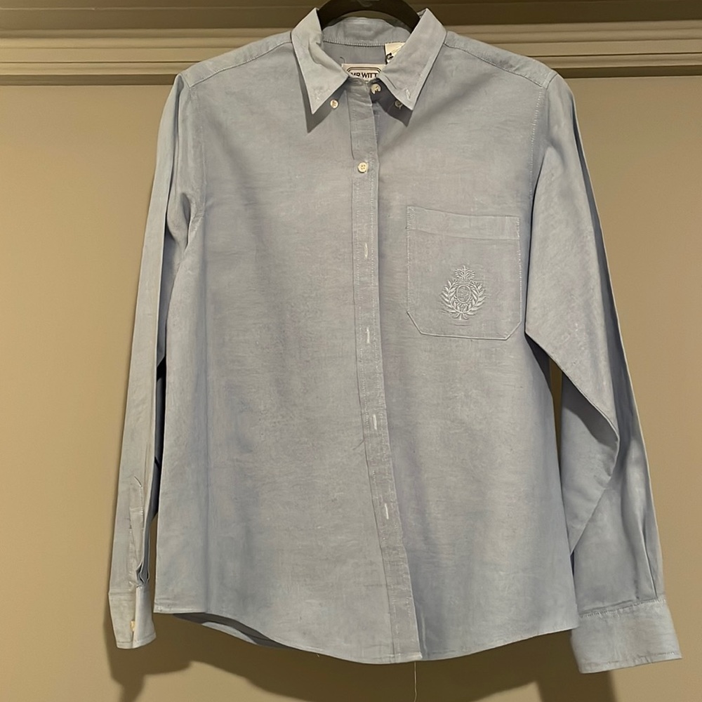 Vintage Blue Mr. Witt Button Up